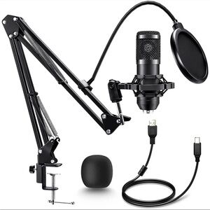 NEW NIB AUDIOPRO CONDENSER MICROPHONE MIC GAMING BOOM